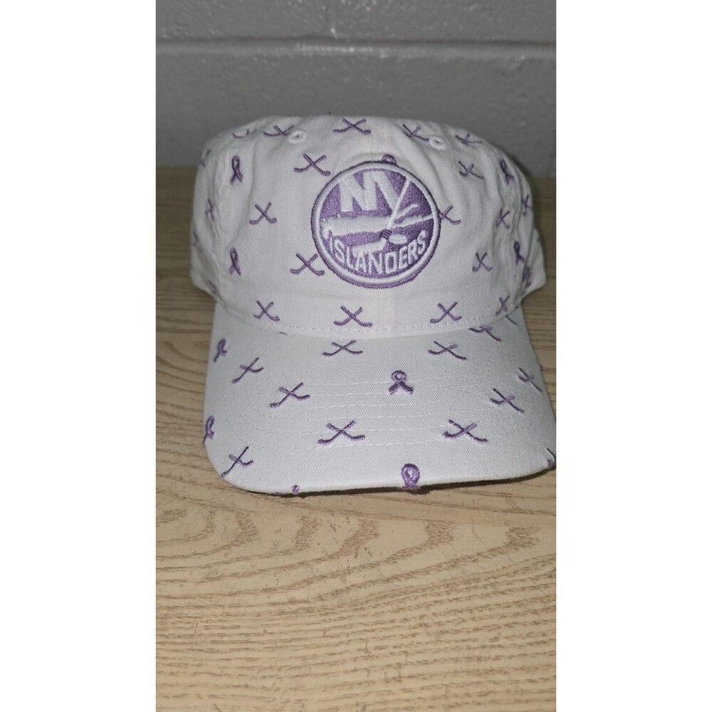 New York Islanders Pro Hockey Fights Cancer Zephyr Isles Lab Strapback Hat